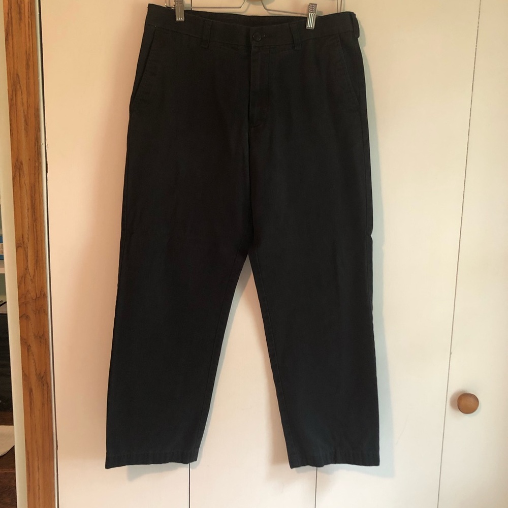 Black 33x30 Croft & Barrow Slacks